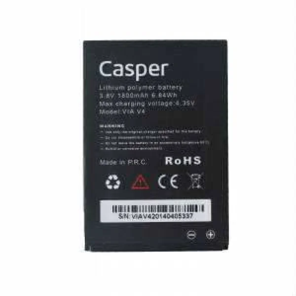Teknonet Casper Via V4 Uyumlu Casper V420140405337 1800 MAh Batarya NT-13555 - 1