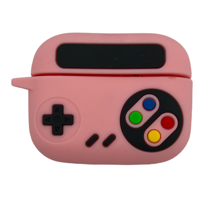 Nettech Apple Airpods Pro 2.Nesil Uyumlu Airpods Gaming Arka Koruma Kılıf (Pembe) NT-110077