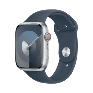 Apple Watch Series 9 - Alüminyum - 45mm - Cellular - Gümüş