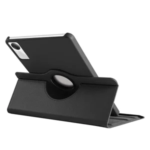 Xiaomi Redmi Pad SE Zore Dönebilen Standlı Kılıf - Siyah