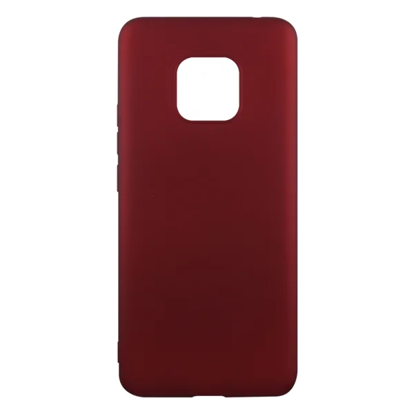 Nettech Huawei Mate 20 Pro Uyumlu Suide Arka Koruma Kılıf (Bordo) VR-11067 - 1