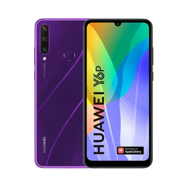 Huawei Y6p - 64 GB - Mor - 1