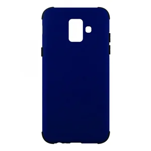 Nettech Samsung Galaxy A600 A6 2018 Uyumlu Arka Koruma Arka Koruma Kılıf (Lacivert) VR-12575