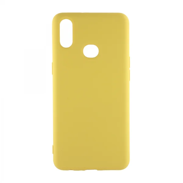 Nettech Samsung Galaxy A10S Uyumlu Nano Arka Koruma Kılıf (Sarı) VR-19002 - 1