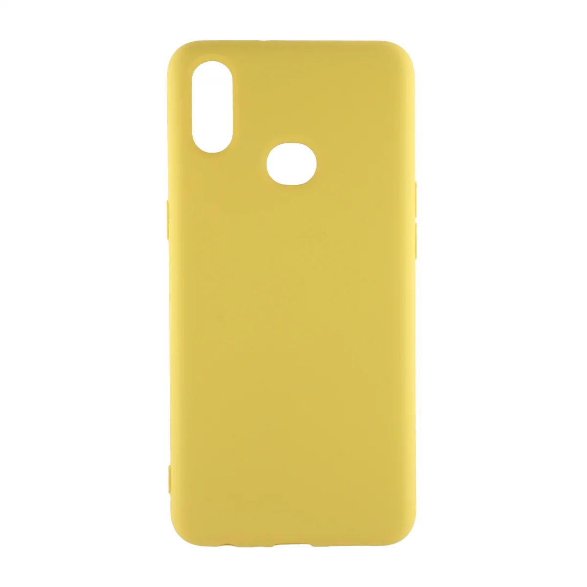Nettech Samsung Galaxy A10S Uyumlu Nano Arka Koruma Kılıf (Sarı) VR-19002
