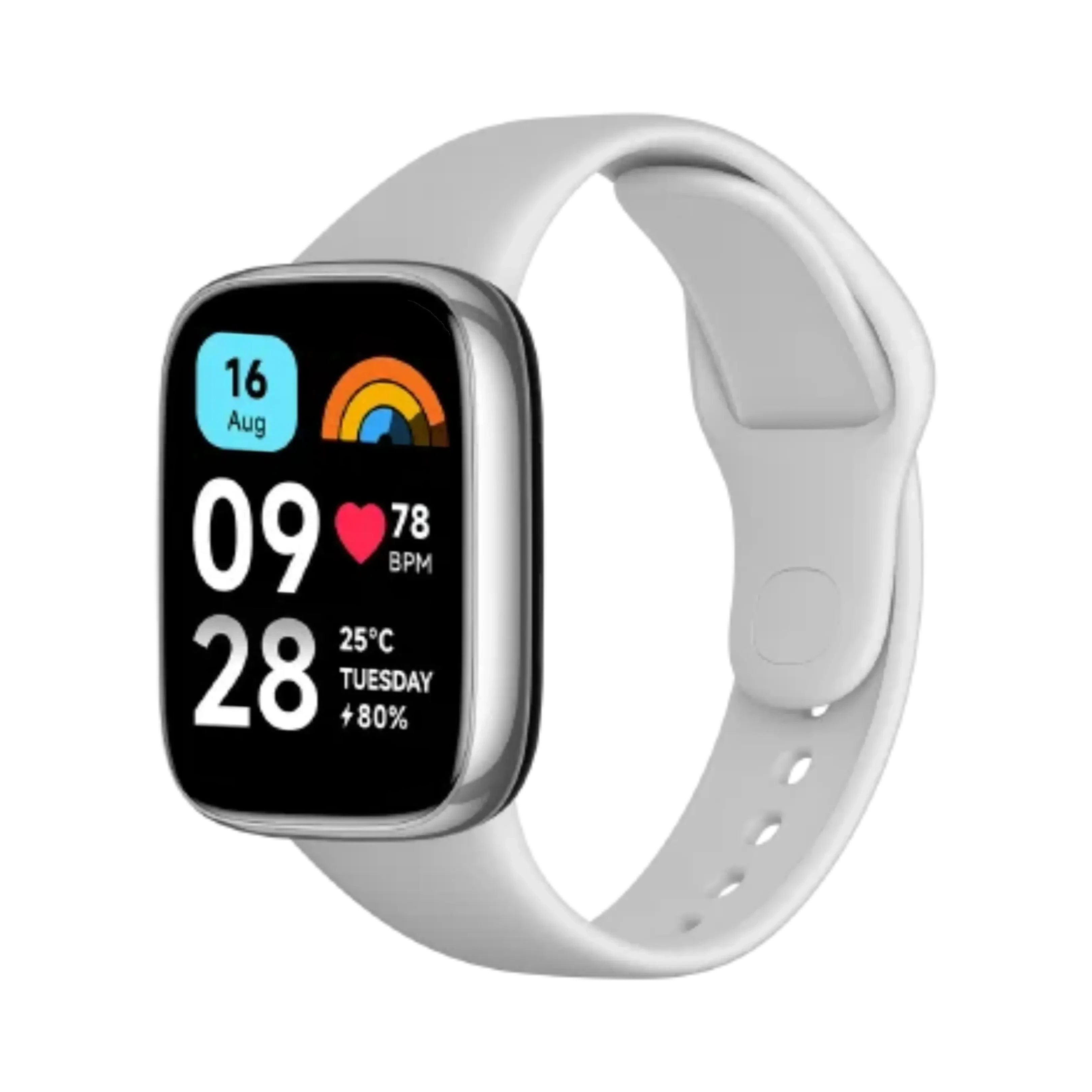 Xiaomi Redmi Watch 3 Active - Plastik - 47mm - Bluetooth - Gri