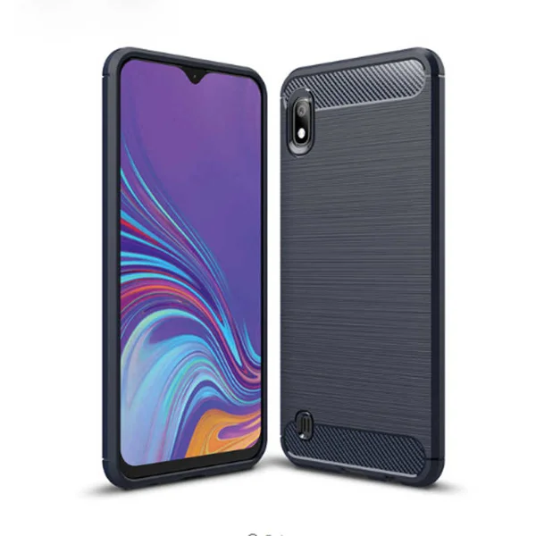 Galaxy A10 Kılıf Zore Room Silikon Kapak - Lacivert - 1