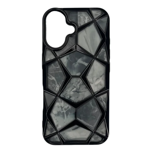 Nettech Apple iPhone 16 Uyumlu Prizma Seri Arka Koruma Kılıf (Siyah) NT-112049 - 2