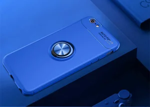 Apple iPhone 6 Plus Kılıf Zore Ravel Silikon Kapak - Mavi
