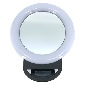 Rgb Led AL20 Led Mandallı Telefon Üstü Aydınlatma Lamba (Siyah) NT-83822