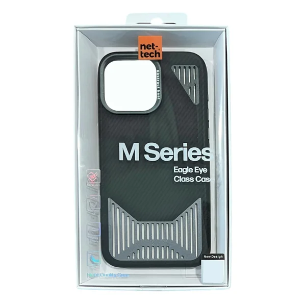 Nettech Apple iPhone 15 Pro Max Uyumlu NT-N042 Arka Koruma Kılıf (Siyah) NT-108358 - 3