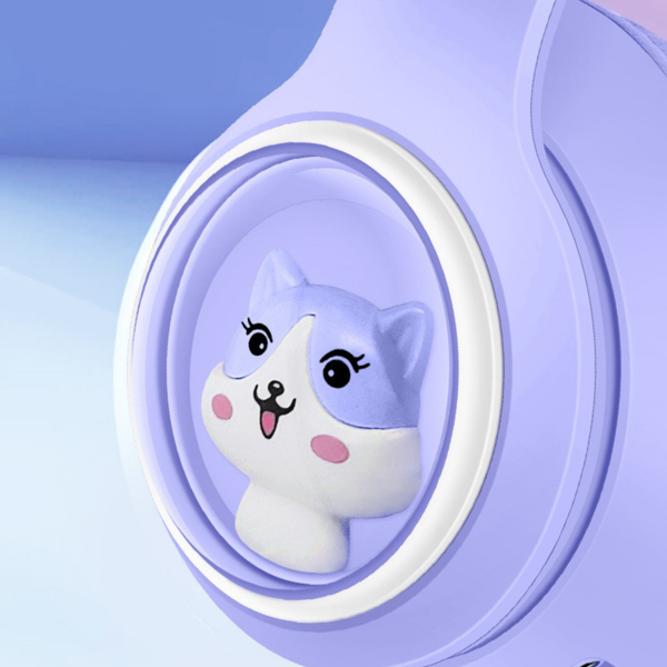 Nettech NT-BTH20 Kulak Üstü Kulak Üstü Kulaklık (Mor) NT-106773 - 4