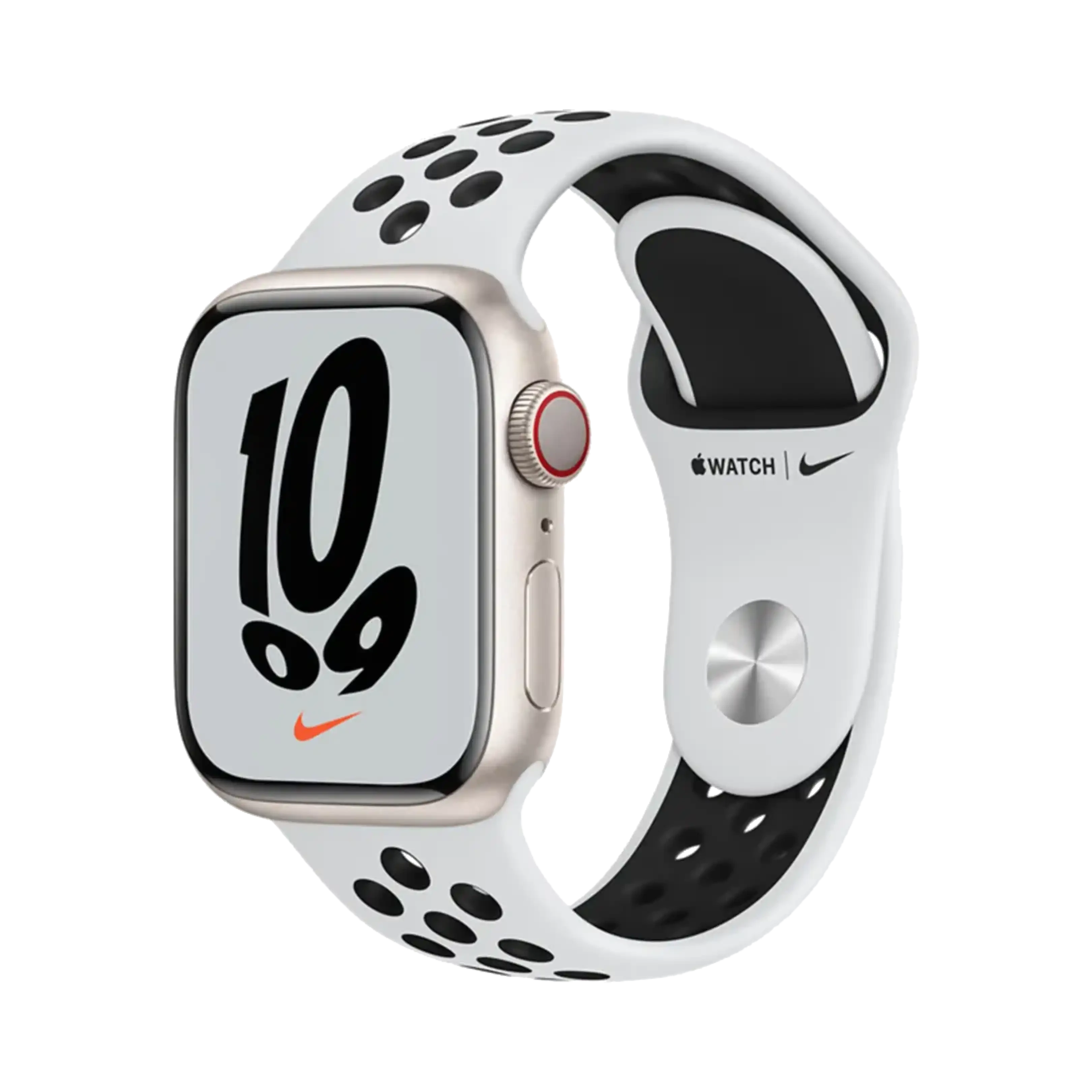 Apple Watch Series 7 Nike - Alüminyum - 41mm - Cellular - Yıldız Işığı