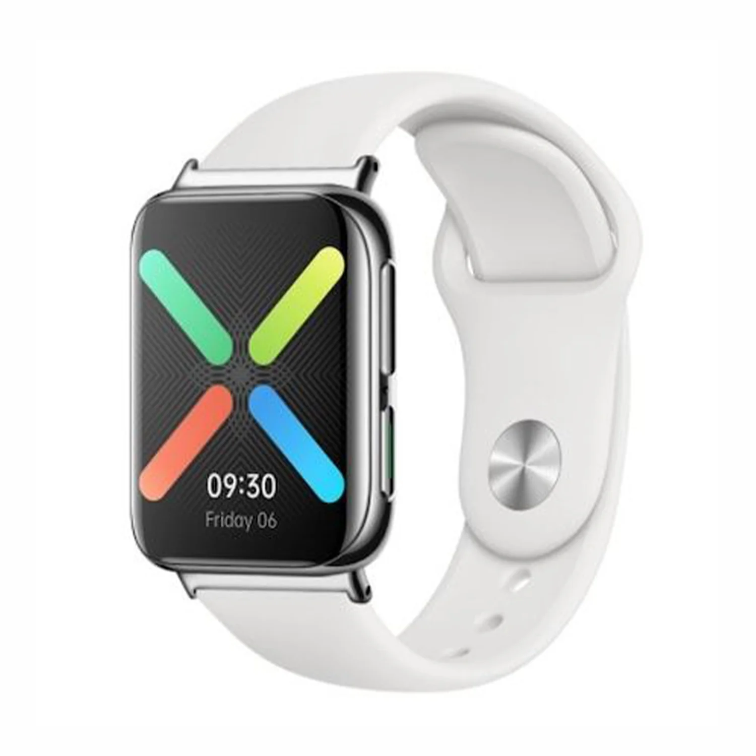 Nettech Oppo Watch 41 mm Uyumlu Silikon Kordon (Gri) NT-96990
