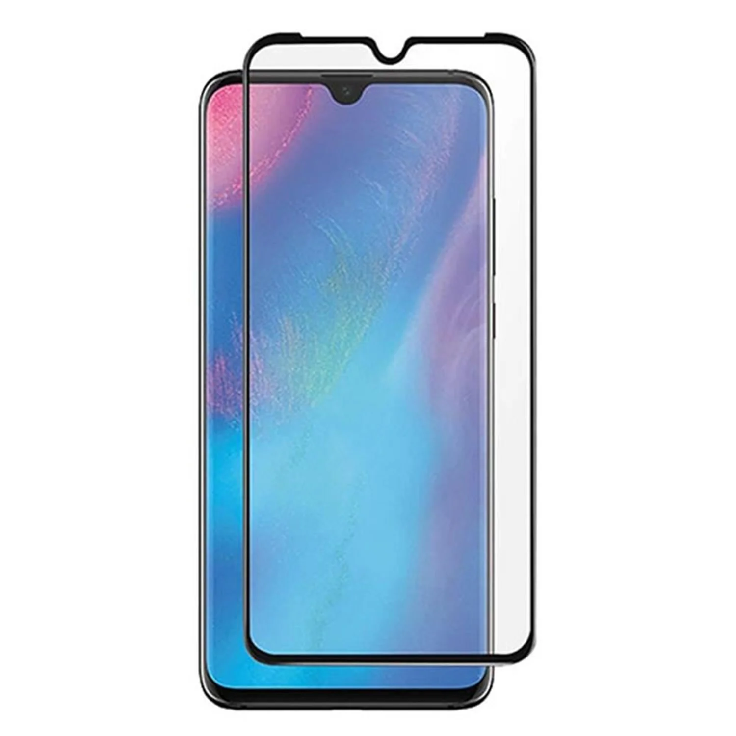 Nettech Huawei P30 Lite Uyumlu Ön Koruma Mat Seramik Nano Ekran Koruyucu (Siyah) NT-88554