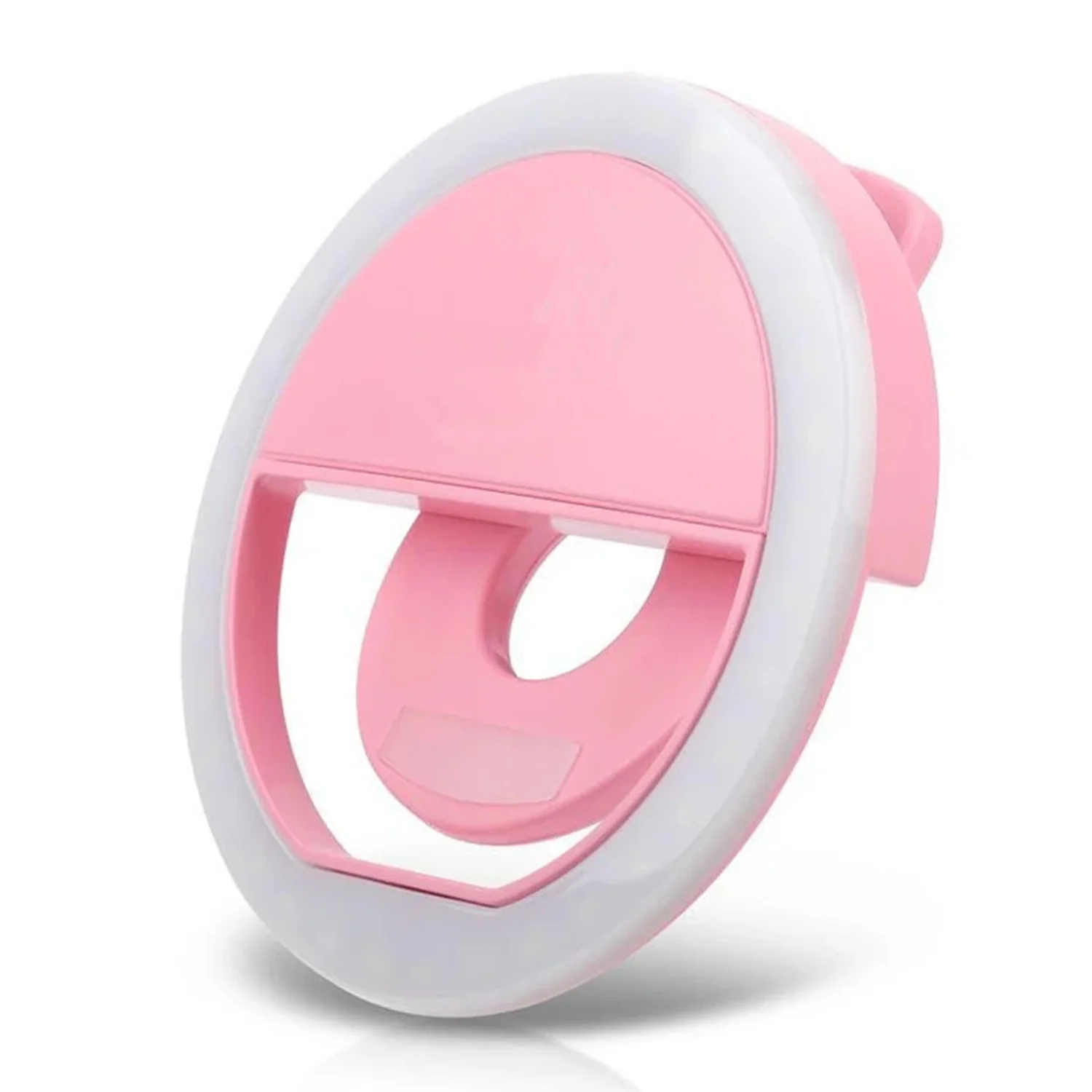 Paleon PLO Led Mandallı Telefon Üstü Aydınlatma Lamba (Pembe) NT-84877
