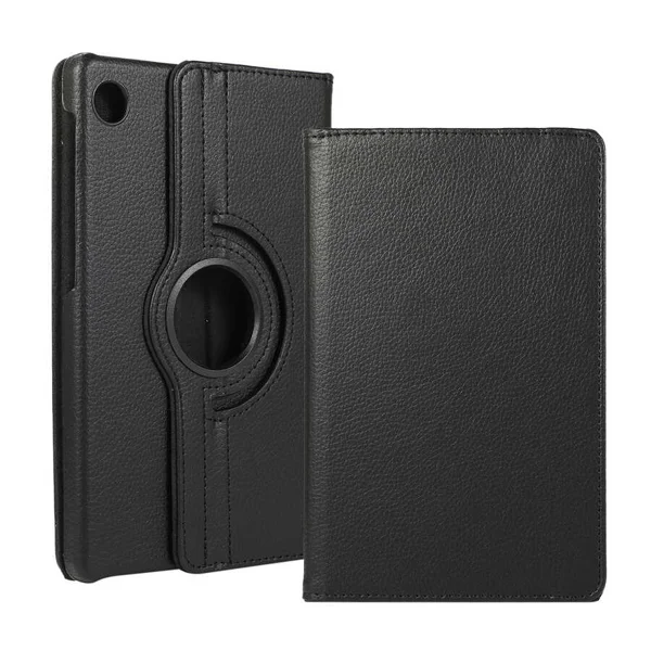 Huawei MatePad T10S Zore Dönebilen Standlı Kılıf - Siyah - 1