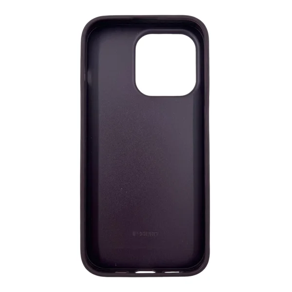 Nettech Apple iPhone 14 Pro Uyumlu NT-N028 Deri Kartlık Arka Koruma Kılıf (Mor) NT-107123 - 2