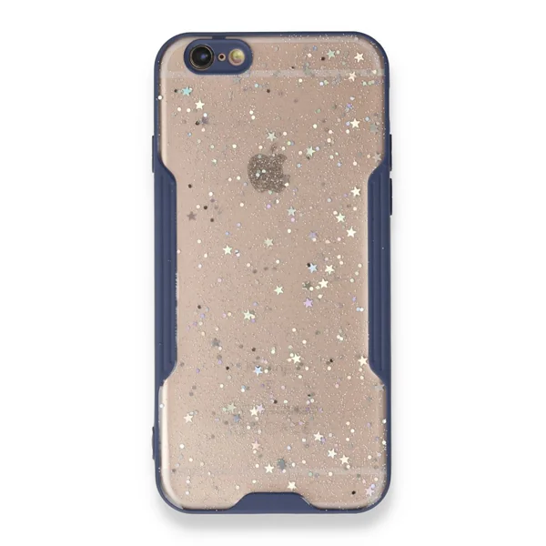 Nettech Apple iPhone 6S Uyumlu Platin Simli Arka Koruma Kılıf (Karışık/Çok Renkli) NT-89581 - 2