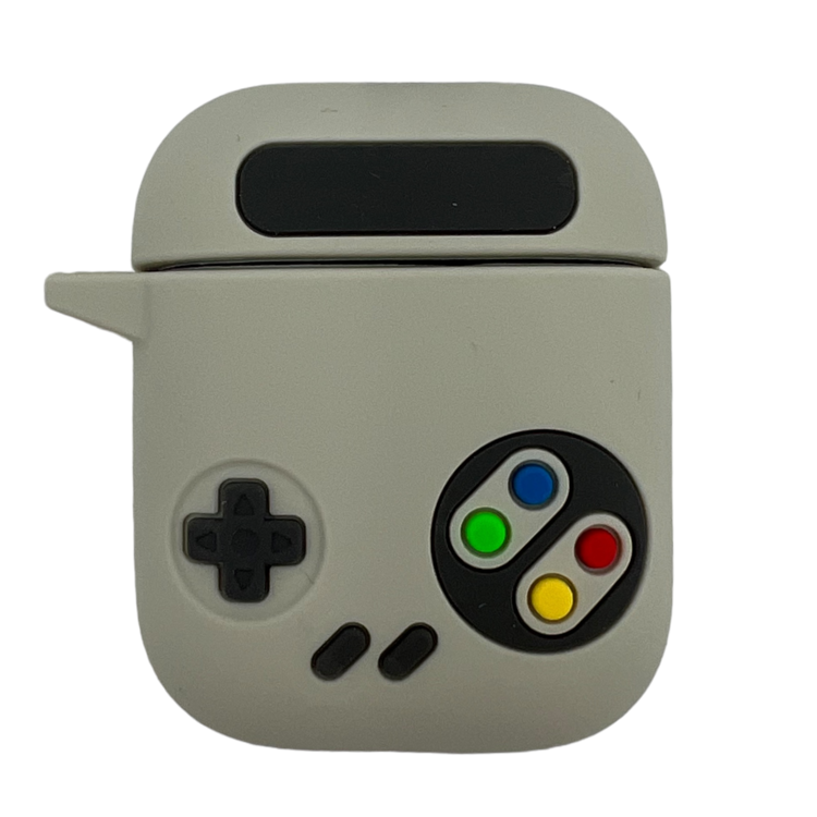 Nettech Apple Airpods 2.Nesil Uyumlu Airpods Gaming Arka Koruma Kılıf (Beyaz) NT-110078