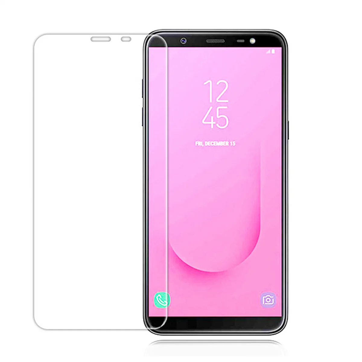 Nettech Samsung Galaxy J800 J8 Uyumlu Ön Koruma Cam Ekran Koruyucu NT-26303