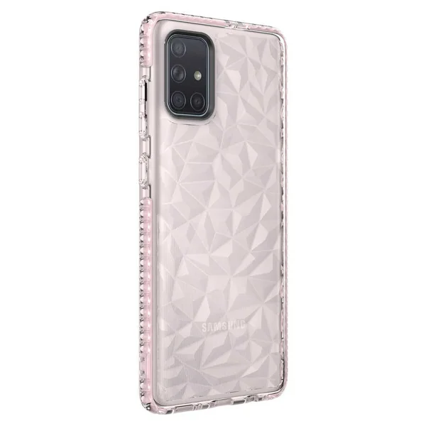 Galaxy A51 Kılıf Zore Buzz Kapak - Pembe - 1