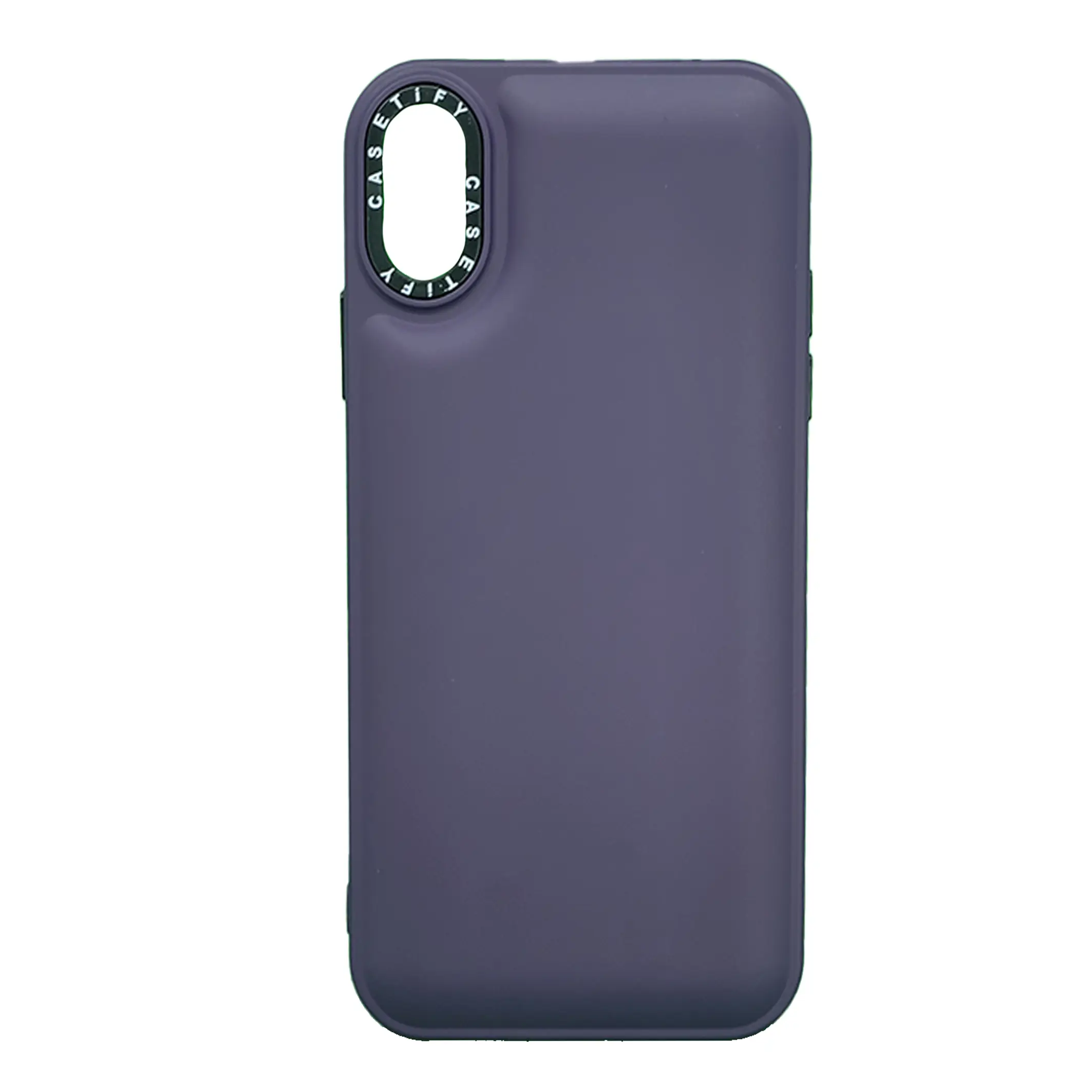 Nettech Vivo Y02S Uyumlu Casetify Buff Seri Arka Koruma Kılıf (Mor) NT-99727