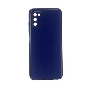Nettech Samsung Galaxy A14 5G Uyumlu Coco Leather Seri Arka Koruma Kılıf (Mor) NT-99890