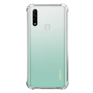 Nettech Oppo A31 Uyumlu Rarroz Seri Arka Koruma Kılıf (Şeffaf) NT-88076
