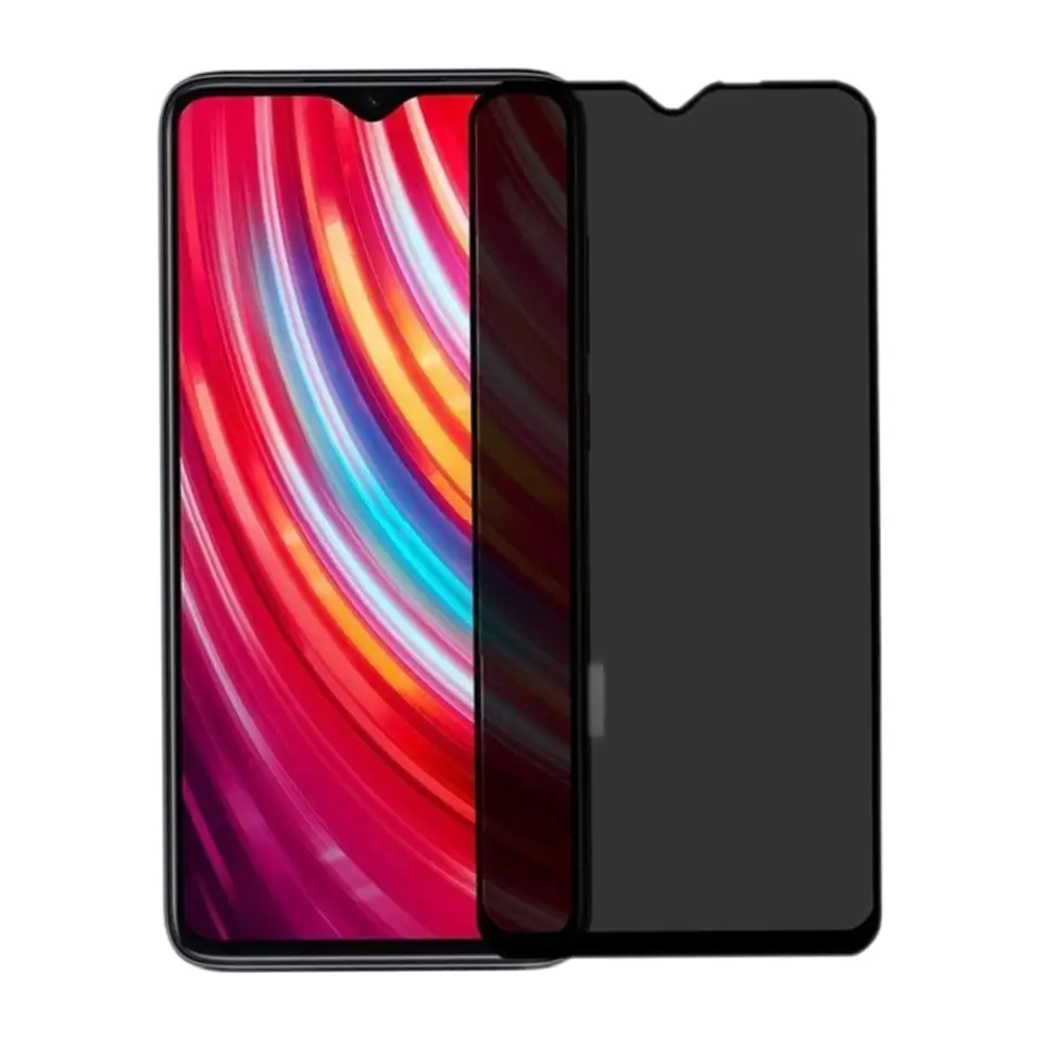 Nettech Xiaomi Redmi Note 8 Pro Uyumlu Ön Koruma Hayalet Seramik Nano Ekran Koruyucu (Siyah) NT-95630
