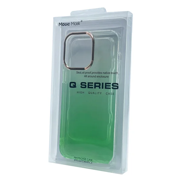 Nettech Apple iPhone 11 Uyumlu Sert Gökkuşağı Seri Arka Koruma Kılıf (Yeşil) NT-97947 - 3