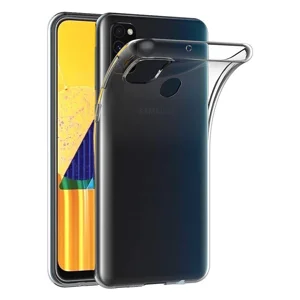 Nettech Samsung Galaxy M30S Uyumlu Lüx Seri Arka Koruma Kılıf (Şeffaf) NT-80219