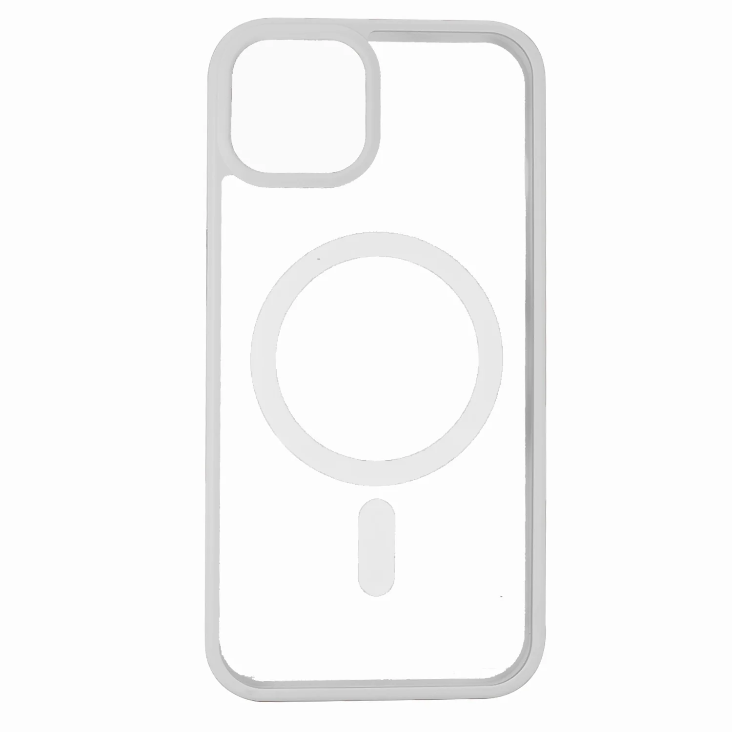 Nettech Apple iPhone 13 Pro Uyumlu Orjin Case MagSafe Manyetik Arka Koruma Kılıf (Beyaz) NT-94740
