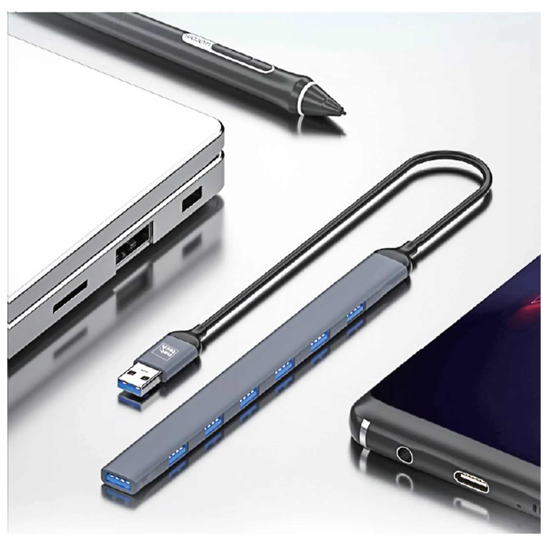 Nettech NT-OT03 USB Host to Type-C Dönüştürücü (Gri) NT-100954