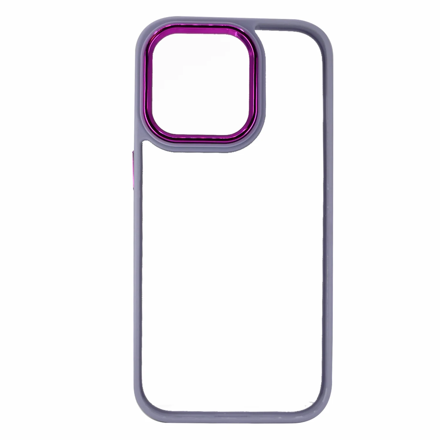 Nettech Apple iPhone 14 Pro Uyumlu Soft Akrilik Seri Arka Koruma Kılıf (Lila) NT-97708