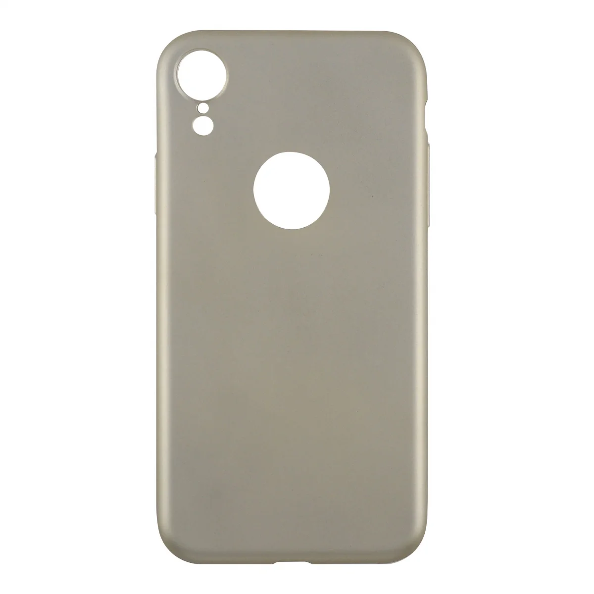 Nettech Apple iPhone XR Uyumlu Suide Arka Koruma Kılıf (Gold) VR-11270