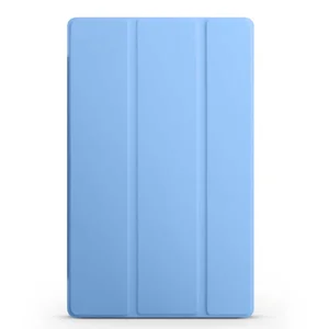 Galaxy Tab A8 10.5 SM-X200 (2021) Zore Smart Cover Standlı 1-1 Kılıf - Mavi