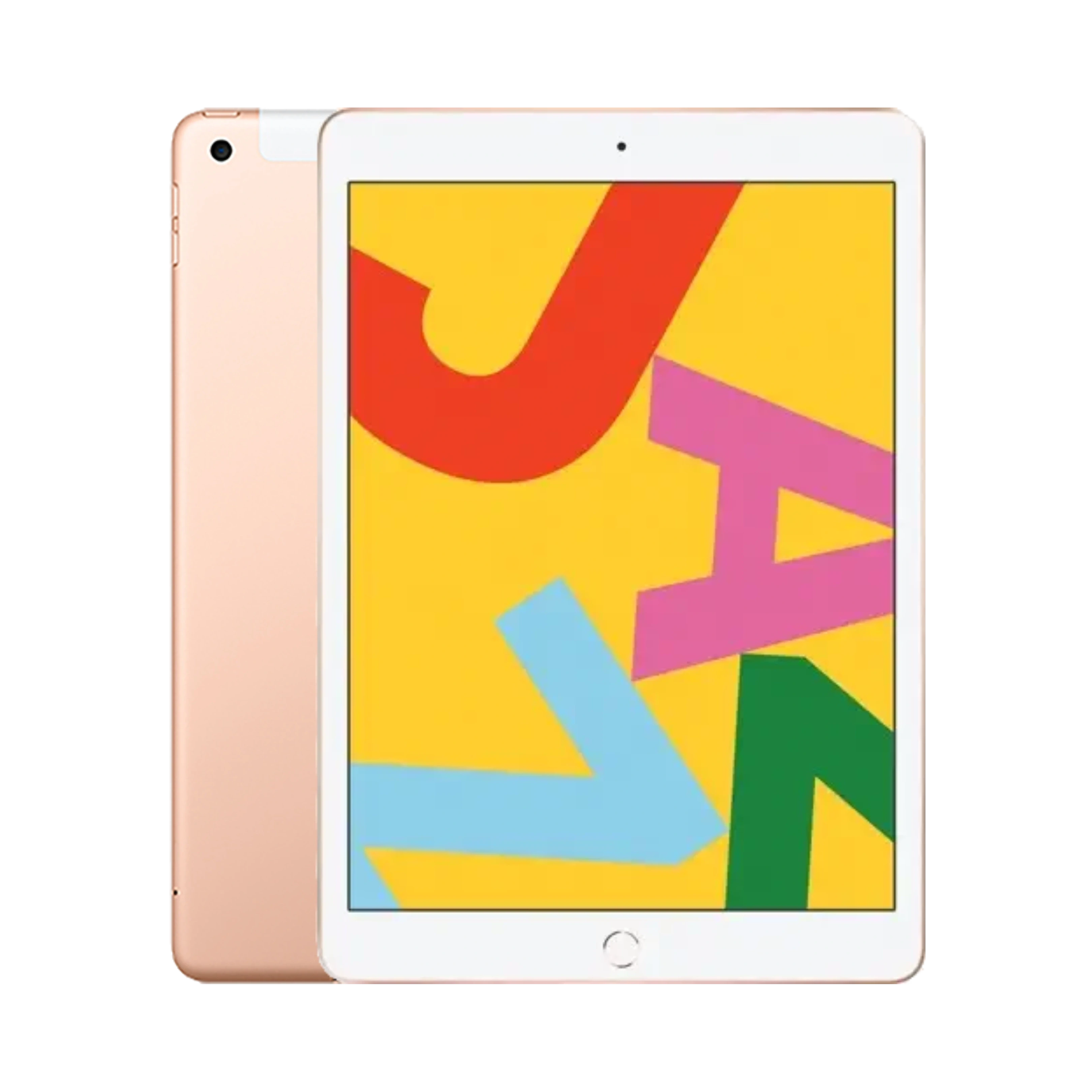 Apple iPad (7. Nesil) - 128 GB - 10.2" - Cellular - Altın