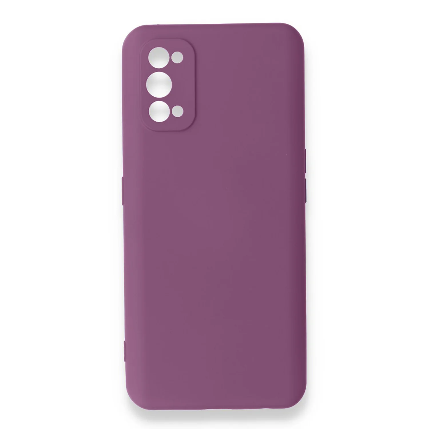 Nettech Realme 7 Pro Uyumlu Nano Arka Koruma Kılıf (Mürdüm) NT-87620