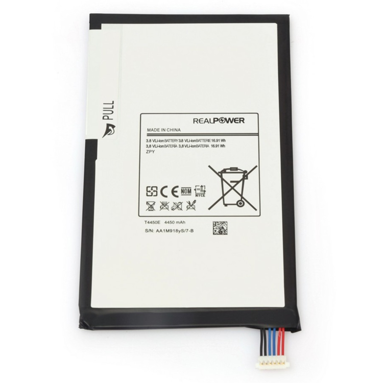 Teknonet Samsung Galaxy T310 Tab 3 8.0 Wi-Fi Uyumlu Nettech 4450 MAh Batarya NT-96496