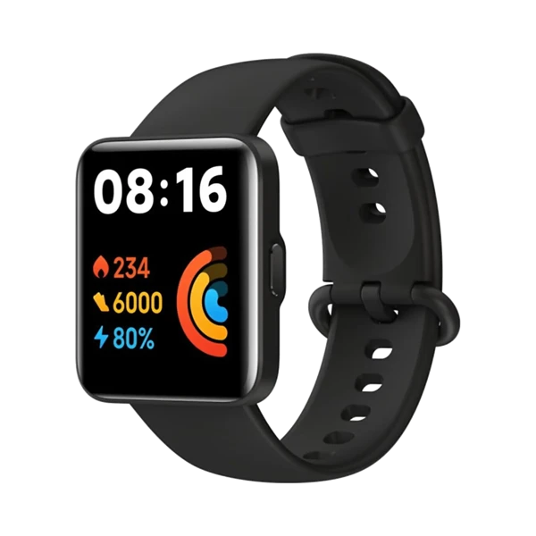 Xiaomi Redmi Watch 2 Lite - Plastik - 40mm - Bluetooth - Siyah - 1