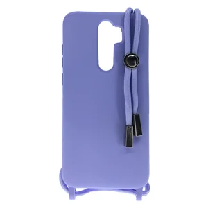 Nettech Xiaomi Redmi Note 8 Pro Uyumlu ipli Nano Arka Koruma Kılıf (Lila) NT-91901