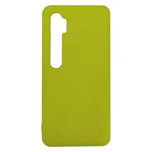 Nettech Xiaomi Mi Note 10 Lite Uyumlu Nano Arka Koruma Kılıf (Sarı) NT-84260