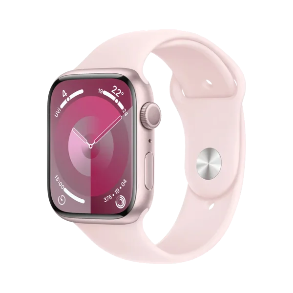 Apple Watch Series 9 - Alüminyum - 45mm - GPS - Pembe - 1