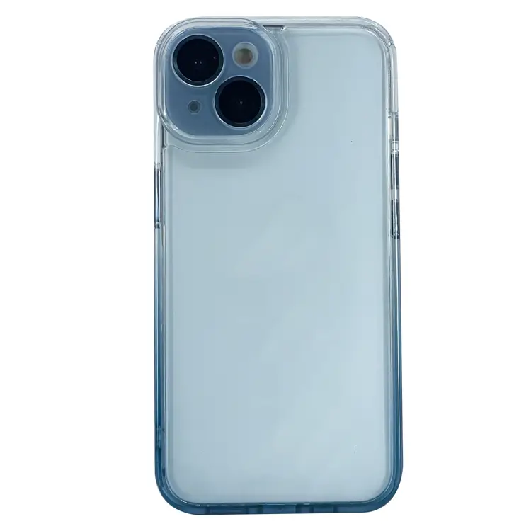 Nettech Apple iPhone 15 Plus Uyumlu Kamera Korumalı Yıldız Elmas Seri Arka Koruma Kılıf (Mavi) NT-104534