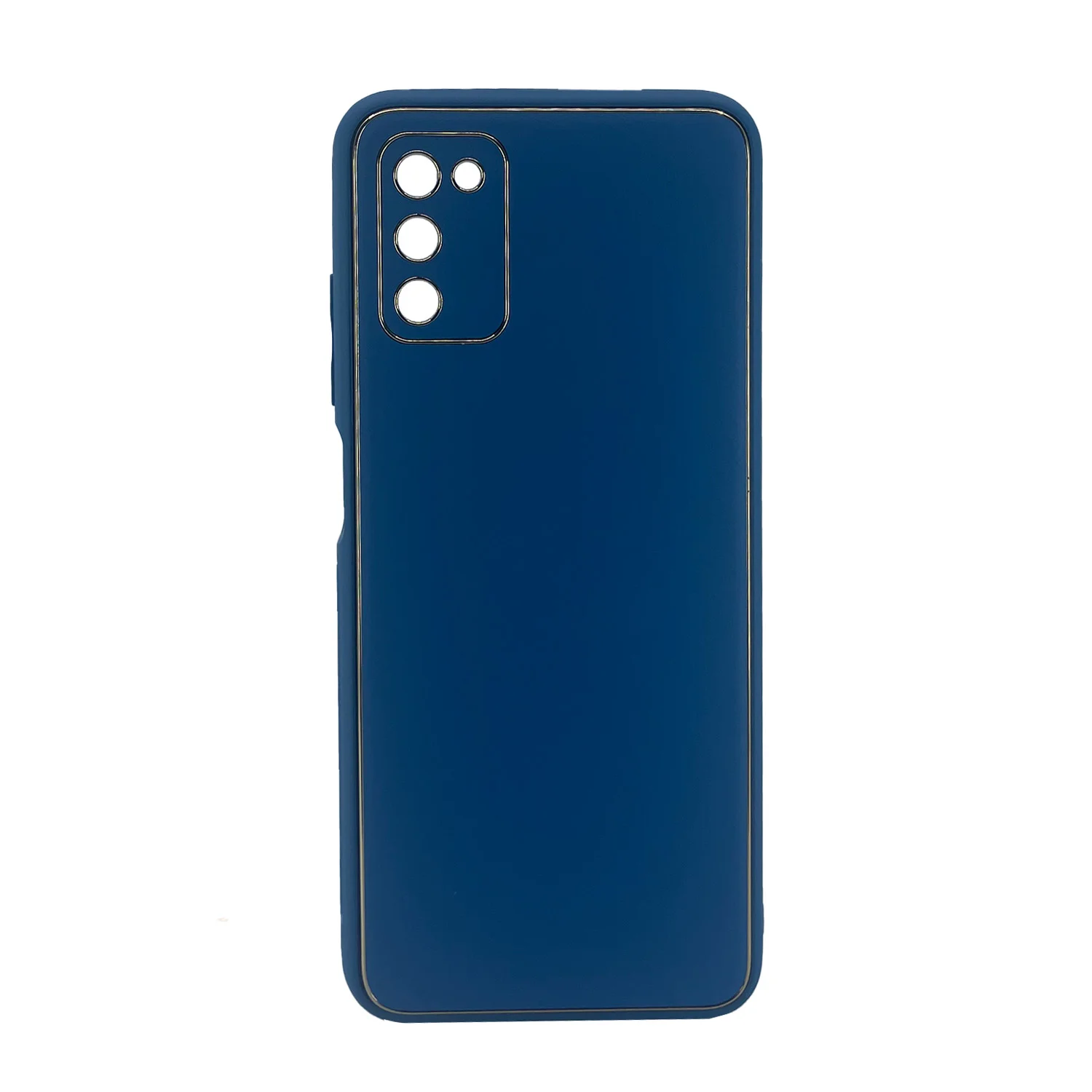 Nettech Samsung Galaxy S23 Plus Uyumlu Coco Leather Seri Arka Koruma Kılıf (Mavi) NT-102132