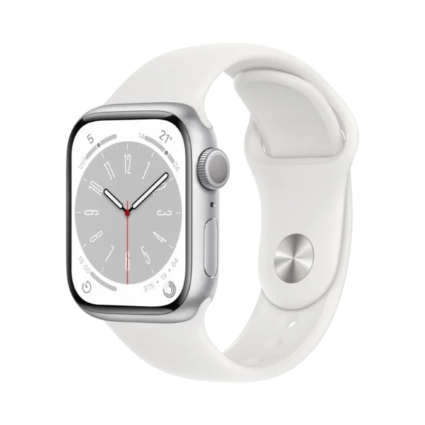 Apple Watch Series 8 - Alüminyum - 41mm - GPS - Gümüş - 1