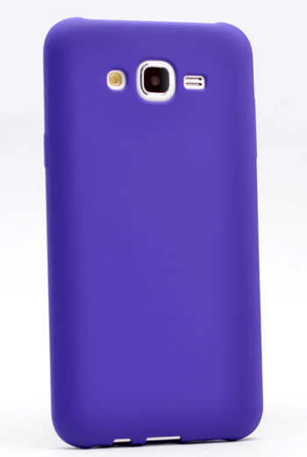 Galaxy J2 Kılıf Zore Premier Silikon Kapak - Mor - 1