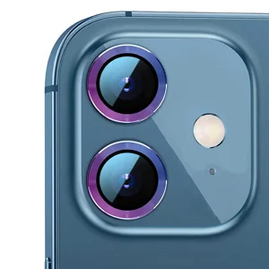 Apple iPhone 11 Zore CL-07 Kamera Lens Koruyucu - Colorful
