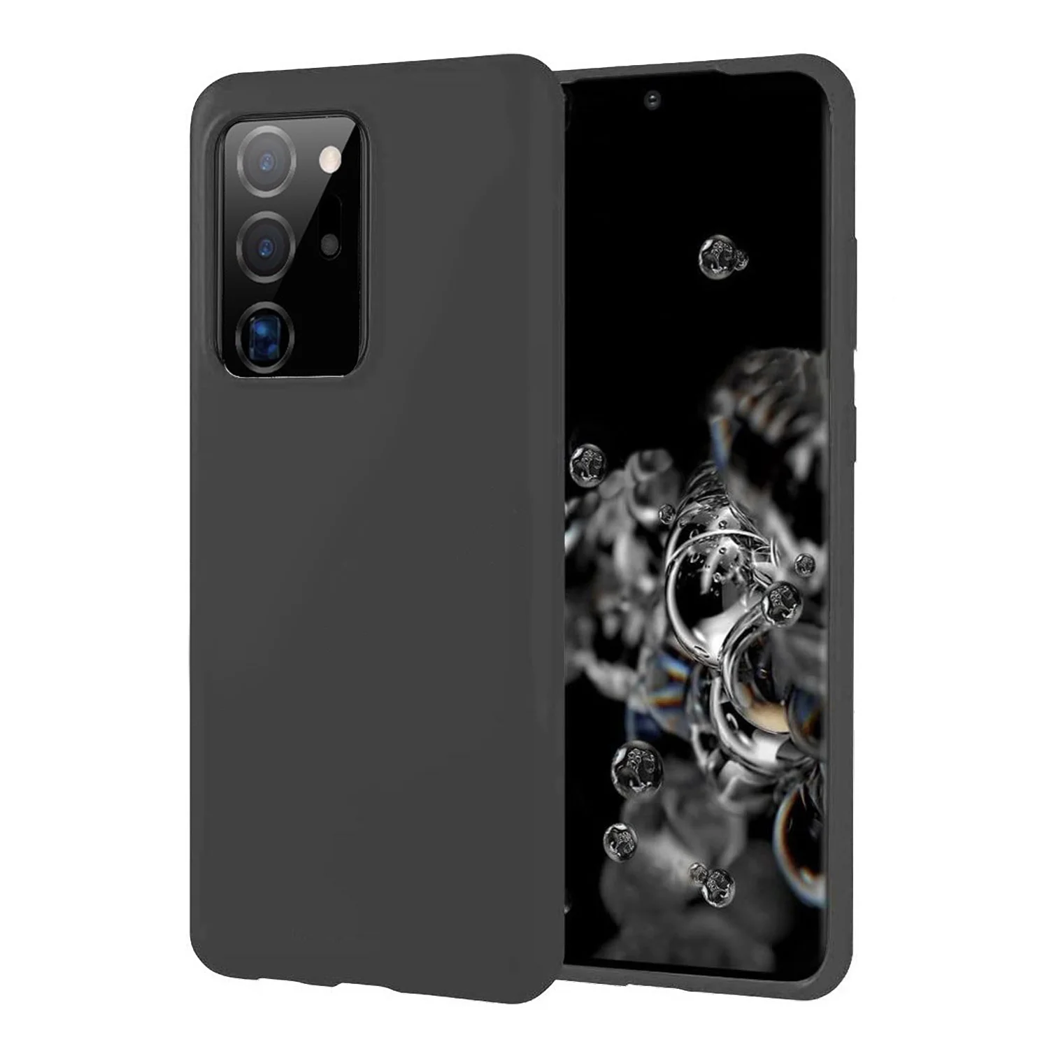 Nettech Samsung Galaxy Note 20 Uyumlu Nano Arka Koruma Kılıf (Siyah) NT-82129